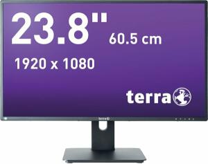 Monitor LCD/LED 2456W PV V3, 23,8", GREENLINE PLUS, 1920 x 1080 Pixel, 16:9, IPS, Displayport 1.2, DVI/HDMI-Schnittstelle, schwarz