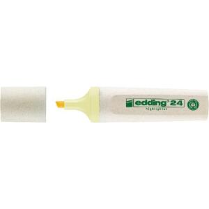 Edding Textmarker 24 pastellgelb