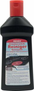 Glaskeramik Reiniger, geprüft und geeignet für Ceran Kochfelder von Schott, 250 ml