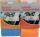 Universal Mikrofaser-Tuch, 12er Pack sortiert, je 6 orange und blau