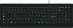 Tastatur kabelgebunden, 107 ultraflachen Tasten, QWERTZ...