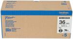 Schriftbandkassette, HGe-26, 36 mm / 8 m lang, schwarz...