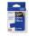 Schriftbandkassette, PR-935, Premium, 12 mm breit / 8 m lang, schwarz auf glitzersilber, laminiert