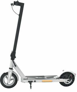 E-Scooter 10" mit Alurahmen SEL-10500F Fast, bis 25 km/h, weiß, MK2, faltbar, 350 W Motor, Luftreifen vorne, Vollgummi Hinterrad
