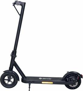 E-Scooter mit Alurahmen SEL-85360 schwarz, bis 20 km/h, faltbar, 350 W Motor, Luftreifen vorne Honeycomb Reifen hinten