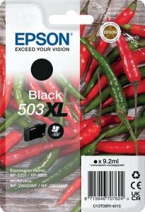Tintenpatrone 503XL für  Expression Home XP-5200, WorkForce WF-2960DWF, Inhalt: 9,2 ml,  für ca. 550 Seiten, schwarz
