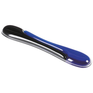 Handgelenkauflage Gel abwischbar blau/gr
