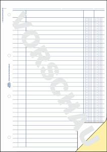 Buchungsdurchschreibebuch A4 2x40BL SD