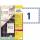 Universaletiketten 210x148mm weiß