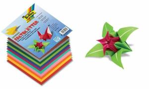 Faltblatt Origamipapier 13x13cm 12Farben