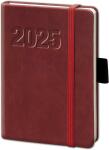 Buchkalender V Book A6 bordeaux