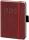 Buchkalender V Book A6 bordeaux
