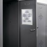 Durable Info-Rahmen A4 si 5St magnet. DURAFRAME® magnetic A4