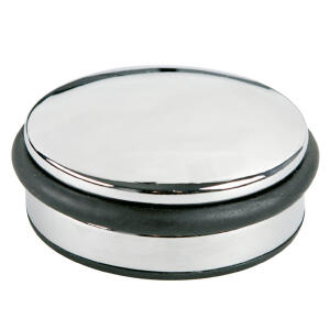 Alco Türstopper Metall Ø 100 mm 4 cm hoch silber