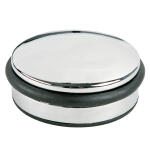 Alco Türstopper Metall Ø 100 mm 4 cm hoch silber