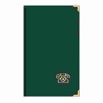 STY Telefon- Adressbuch mit Messingecke 20,5 x 13,0 cm