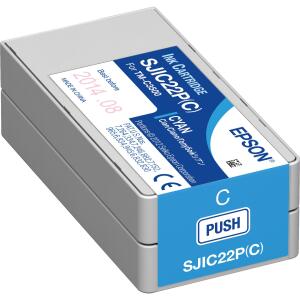 Inkjetpatrone cyan SJIC22PC