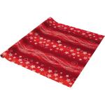 SIGEL GP113 Weihnachts-Geschenkpapier- Fairy Lights - rot/silber - 5 m x 700 mm