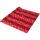 SIGEL GP113 Weihnachts-Geschenkpapier- Fairy Lights - rot/silber - 5 m x 700 mm