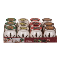 OOTB Weiße Aromalampe mit Duftmelts (Vanille Kiefer