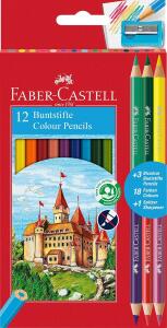 Faber Castell Farbstift ECO Bicolor 12+3