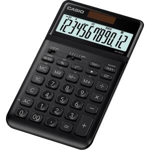 Casio Tischrechner JW200SCBK schwarz, schwenkbares Display