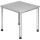 Schreibtisch 80x80cm grau