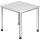 Schreibtisch 80x80cm weiß