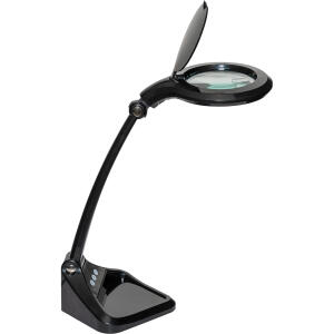 Leuchtenlupe iris LED schwarz
