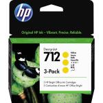 Inkjetpatrone Nr.712 yellow 3ST