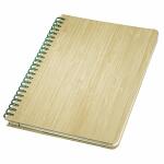 Spiralblock Conceptum Bambus punktkariert ca. A5 Hardcover 160 Seiten