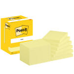 Haftnotiz Post-it 100 Blatt / Block gelb, 102x76mm