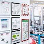 Durable Info-Rahmen A4 gn 5St magnet. DURAFRAME® magnetic A4
