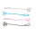 OOTB LED-Licht mit Silikonband ca. 8 cm