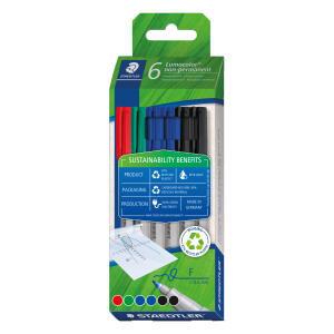 Staedtler Universalstift Lumocolor nonp F 6St