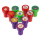 OOTB Kunststoff-Stempel Santa & friends  25 cm