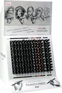 Pentel Permanent Fineliner sortiert