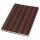 SIGEL CO675 Spiralblock Conceptum - Holzmaserung - punktkariert (Dot-Lineatur) - ca. A5 - braun - Hardcover - 160 Seiten - FSC-zertifiziert