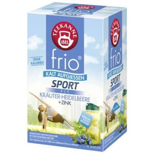 Tee frio Sport Fit - Kräuter-Heidelbeere