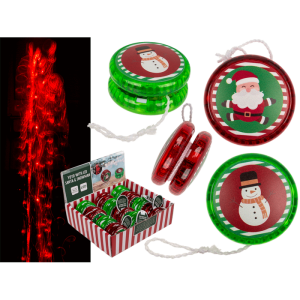 OOTB Yoyo mit Licht Santa & Schneemanninkl. Batterie