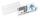 Durable Etikettentasche 150x67mm tr 10St selbstklebend Hard Cover