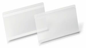 Durable Etikettentasche A5 quer tr Hard Cover selbstklebend