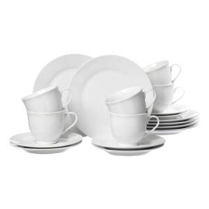 Kaffeeservice 18tlg. weiß