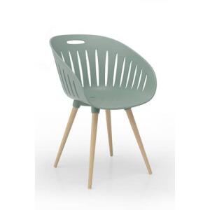 Outdoor-Stuhl olive/Buche 2ST