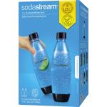 Trinkflasche Kunststoff 2ST tr./schw