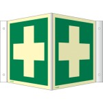 Winkelschild Erste Hilfe ISO7010