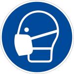 Schild Maske benutzen ISO7010 4060081002443
