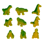 OOTB Wachsender Dinosaurier im Eisberg/Vulkan