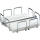 APS Serviettenhalter WIRE 19 x 6,5 x 19 cm (B x H x T) silber