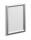 Durable Klapprahmen Aluminium A4 silber eloxiert